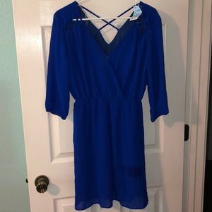 NWT Blue Large Rags to Wishes Dress